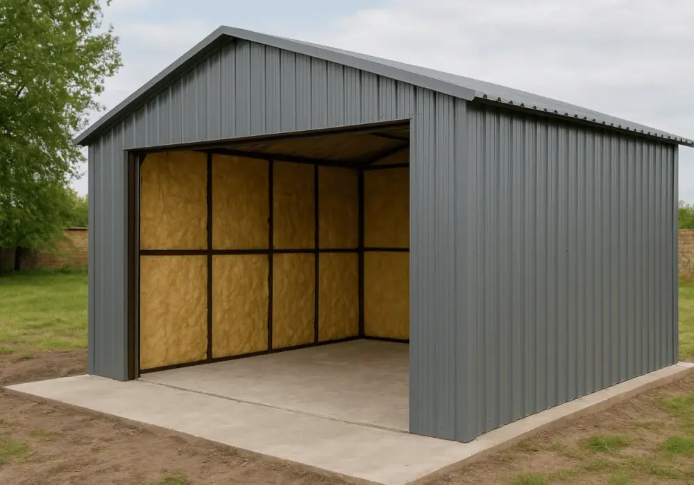 Ocieplenie garażu blaszanego - kompletny poradnik DIY i koszty