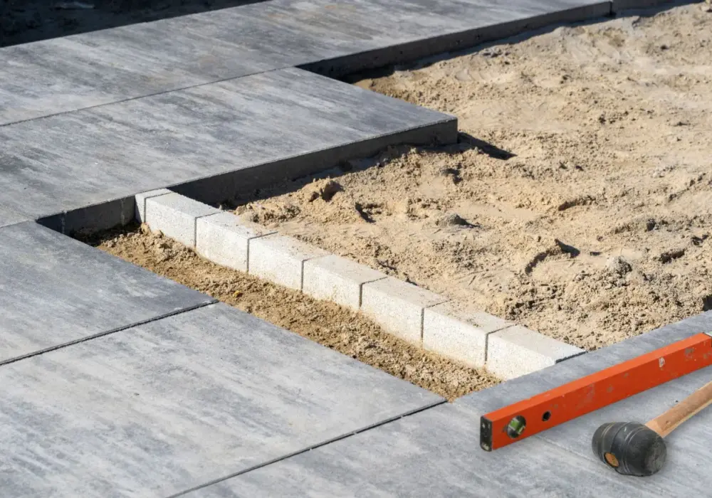 Układanie płyt tarasowych na suchym betonie - Zrób to sam i uniknij błędów