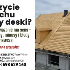 Budowa dachu z pełnym deskowaniem OSB. Rozważasz wybór materiału? Zadzwoń po fachową poradę!