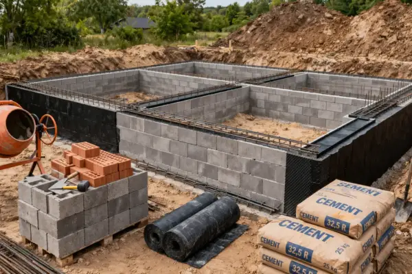 Fundament z bloczków betonowych - Jak zbudować solidnie i tanio?