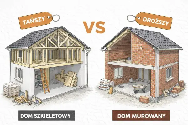 Materiały do budowy domu - Murowany czy szkieletowy?